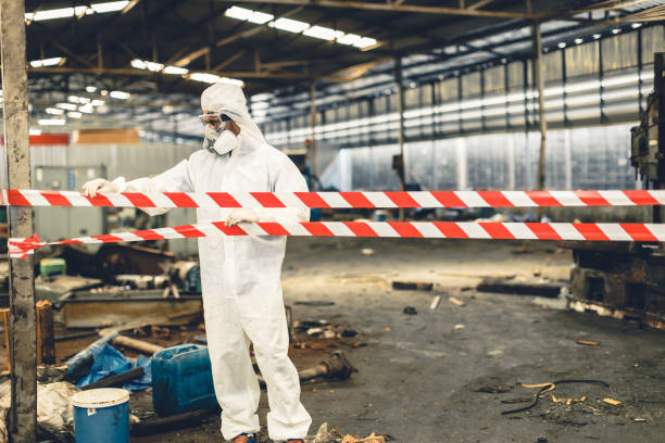 Professional Unattended Death Cleanup technician working in Hallam, PA